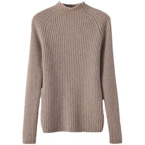 Reverse season clears warehouse half -high -necked bottom shirt female thickened autumn and winter cashmere sweater female slim knitting wool sweater