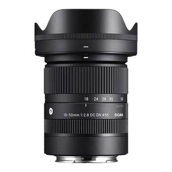 Shima 18-50mmf2.8DC half-frame lens
