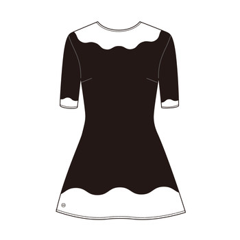 
TOSWIM Skirt Swimsuit Women's Short Sleeves