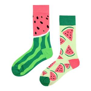 [New Product] AB Design Men's Women's Tide Socks Mid -long asymmetric 鸳 Khmer Stocks European and American street parent -child
