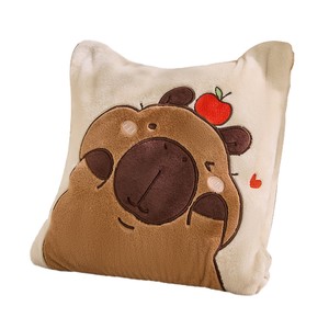 
Luolai Home Textile Children's Blanket Sofa Blanket Infants and Toddlers Class A Nap Cover Blanket Kapie Push Blanket Thick and Warm