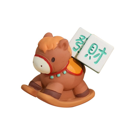 2026 Year of the Horse Original Good Luck Desktop Ornament Creative Wishes Will Come Right Now New Year Gift Animal Year Mascot
