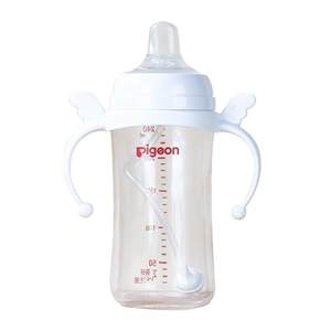 
Suitable for pigeon milk bottle accessories, direct drinking straw type pacifier, duckbill nozzle, learning drinking handle, gravity ball cup lid