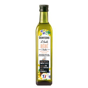 France Quintesens Jindison Organic Cold Pressed Oil DHA Children's Brain and Eye Protection France