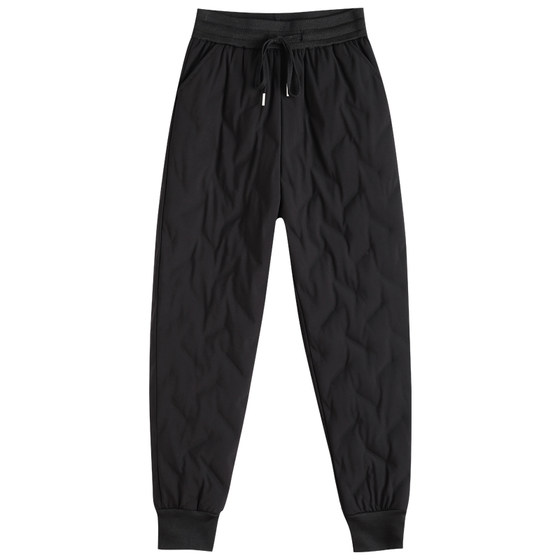 
White duck down down pants for women's outer wear in winter 2025 high-end cotton pants Northeast subzero cold weather pants Harbin thickened