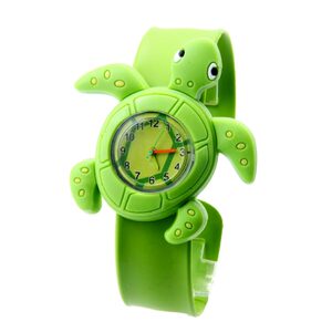 Children's toy watch green turtle children's watch Children's watch gives boyfriend spoof birthday creative gift women