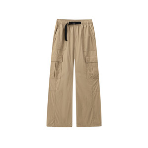 
Super ANTA Women's Outdoor Overalls Water-Repellent Casual Pants Spring and Summer Loose Sports Pants 162626505U