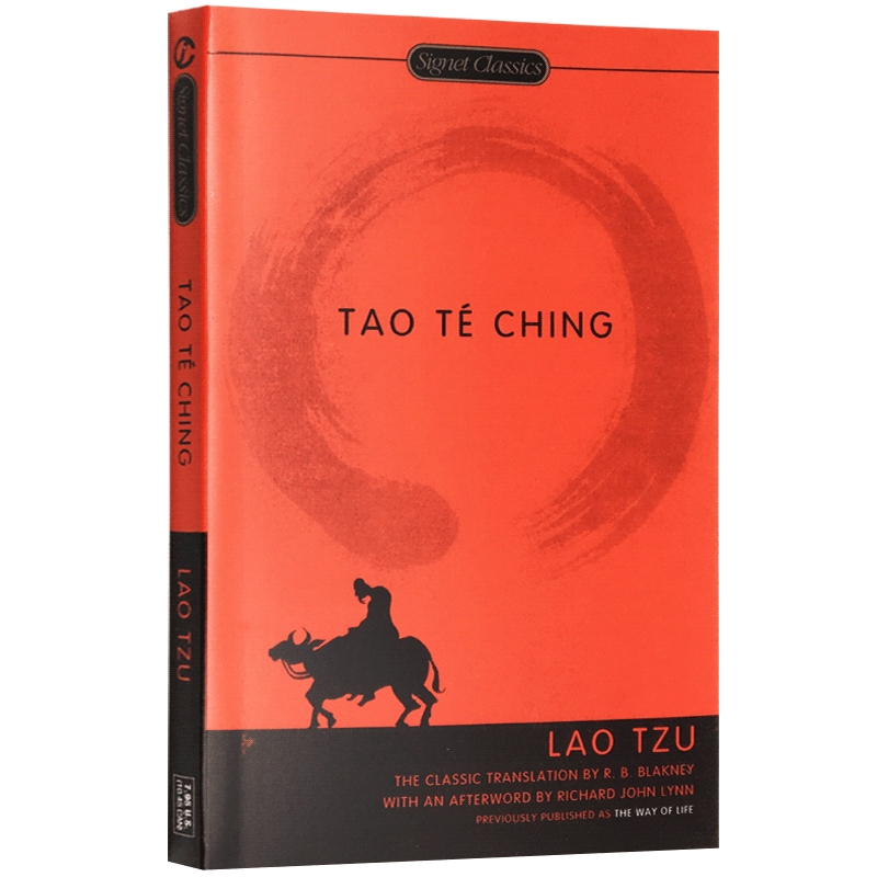 老子道德经Tao Te Ching Lao Tzu 英文原版中国哲学书籍中国古代