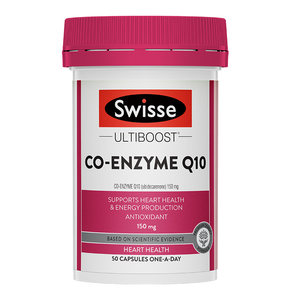 
Swisse Swisse 150mg coenzyme q10 protects cardiovascular heart health, men and women who work overtime and stay up late