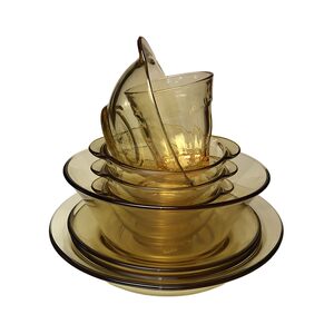 
Original Corning pot lid household glass transparent lid accessories high temperature resistance 2.25 1.25 1.5 3.5L tableware