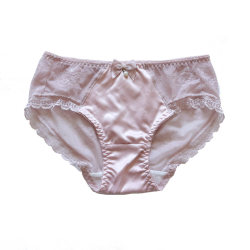 Sexy lace mid-low waist hip-hugging seamless women's panties