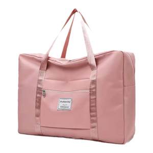 Travel bag women's large -capacity handbag men's light students' clothing storage bag pregnant women waiting to be produced bag luggage bag casual
