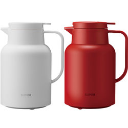 Supor red large-capacity glass wedding pot