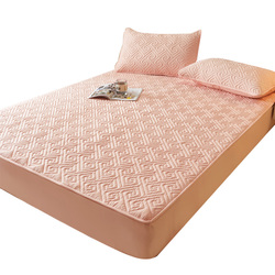 Urinary-proof Quilted Bed Sheet One-piece Thickened Three-piece Mattress Simmons Non-slip Bedspread Bed Sheet Dust-proof, Dirt-proof And Waterproof
