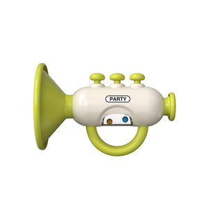 Little horn children's toys 0 one -year -old baby blow music mouthproof whistle.
