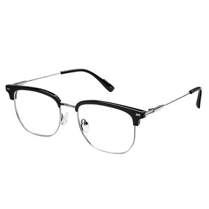 
LOHO ultra-light pure titanium half-frame myopia glasses frame men and women handsome eyebrow frame Sven and science and technology with Zeiss lenses