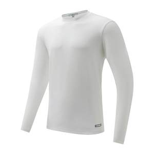 
Pull back quick-drying clothes for men 2025 new autumn and winter elastic sunscreen plus velvet tops running sports long-sleeved T-shirts