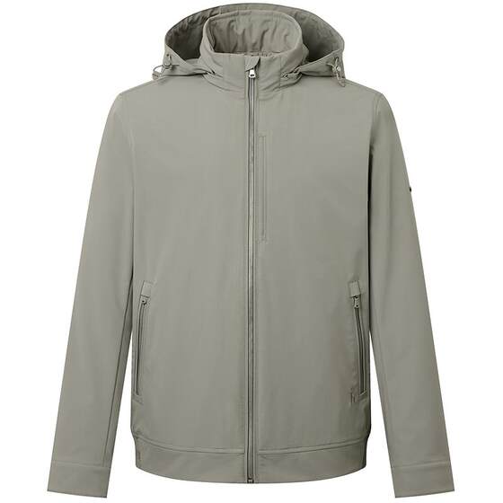 
Hazzys men's autumn removable hood jacket jacket casual commuting long-sleeved top