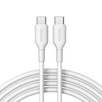 Romeshi Double Type C Data Cable Charger Cable CToc Double Head PD Fast Charge USB C Mobile Phone Android Apple MacBook Notebook IPad Pro Computer Switch
