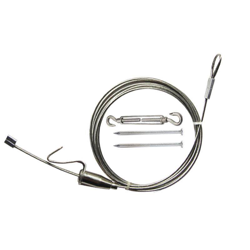Asta Per Tende A 1 O 2 Binari 19 Mm In Acciaio Inox – Cromo Opaco O Oro Anticato, Lunghezza Regolabile 120-600 Cm (420 Cm, 1 Binario)