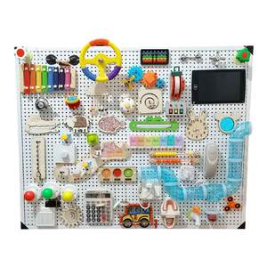 Montessori Early Early Prophet Toys Baby Children's Busy Board DIY accessories Cave board busy house material
