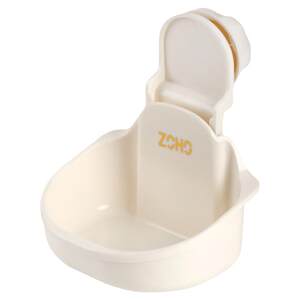 
Zoho's new transparent rabbit food bowl fixed hanging anti-tip and anti-picking rabbit food box lunch bowl eating food supplies