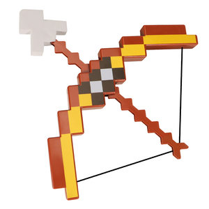 
Minecraft bow and arrow can shoot parent-child outdoor toy male game model Children's Day birthday gift