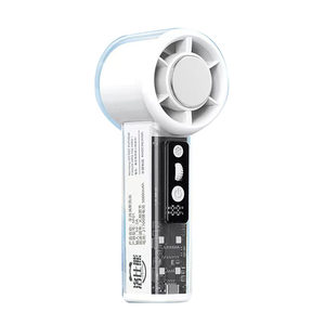 
Handheld small fan semiconductor ice refrigeration mini small portable electric fan new cooling artifact