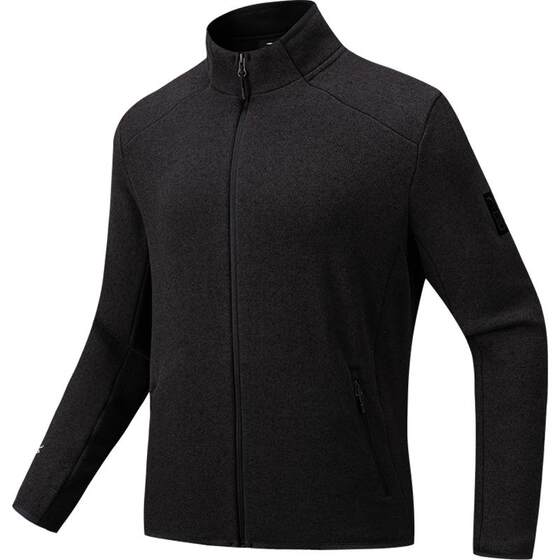 
Anta China National Geographic Fleece Sports Men's and Women's Polartec Outdoor Stand Collar Pullover Jacket