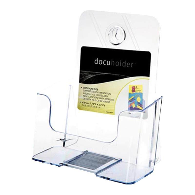 A4 OneStory Desktop Information Rack Magazine Rack Transparent