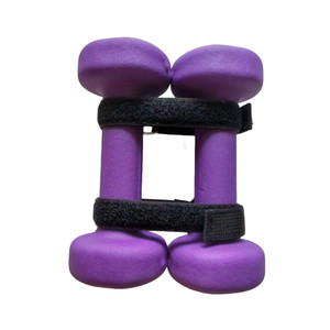 
Dumbbell weighted fitness auxiliary connection combination binding belt winding belt thickened fixed belt Velcro tie tape paste