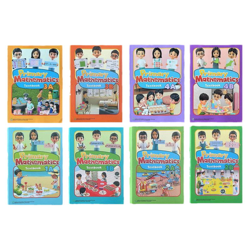 新加坡数学教材英文版小学Primary mathematics textbook学生用书