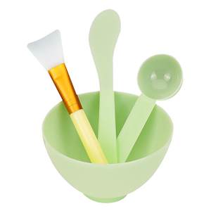 Mask bowl bowl and brush suit plus silicone small bowl of water therapy skin and blend powder spoon beauty salon special tools for beauty salons