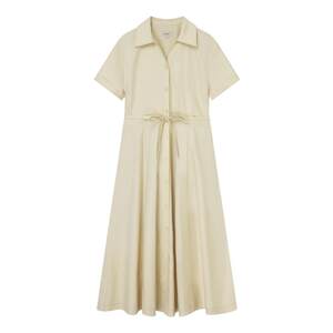 [Swan Skirt] Eland Clothes and Love Pure Cotton Big A-spoke Shirt Dress Women's Sleeve Bag Long Skirt Summer