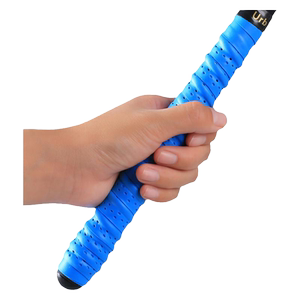 Dragon bone fishing rod with anti slip badminton racket and sweat absorption belt, extended fishing rod handle with winding belt, tied rod handle cover