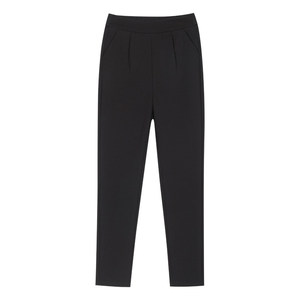 
Harem pants women's summer thin high-waist slimming MM plus size women's pants nine-point pants stretch black trousers women's pants