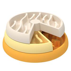 
Xiupu pets are circling fun food bowls slow food bowls hidden food educational toys dogs relieve boredom. Cats are alone relieve boredom.