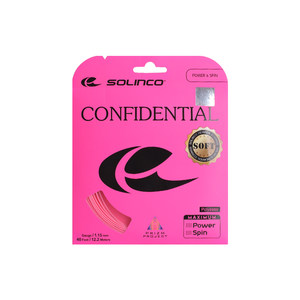 
Solinco Solinco tennis string pink pentagonal polyester hard string resistant to spin Confidential Soft