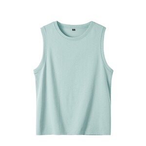 
Baleno cotton vest men's moisture-absorbent breathable sweatshirt sleeveless T-shirt summer new solid color outer vest YG