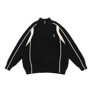 
Children's sweater 2025 autumn new Korean version of mid-large children's pullover trendy cool boy thread boy knitted jacket