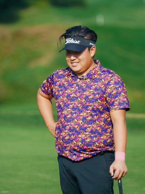 KISSKISSGOLF骷髅王系列-男士印花短袖T恤高尔夫运动休闲T恤