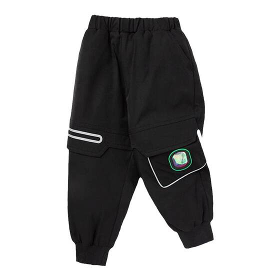 
Balabala Boys' Down Pants Children's Baby Warm Pants Children's Black Pants Winter Clothes New Children's Clothing Trend