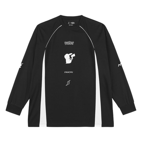 Victorian Pokémon, Name long -sleeved shooting T -shirt men's beauty basketball training uniform sports running breathable top V v
