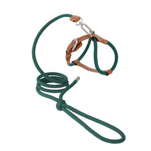 
HiDREAM walking cat leash cat harness set adjustable X-shaped anti-breakaway cat traction rope