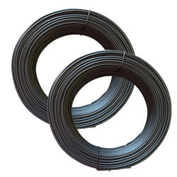 Free shipping insulated plastic coated iron wire bundling wire