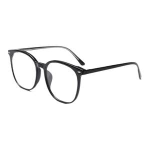 Large frame Korean anti-blue light glasses for women with myopia can be matched with black frame bare face artifact eyes frame big face make you look thin