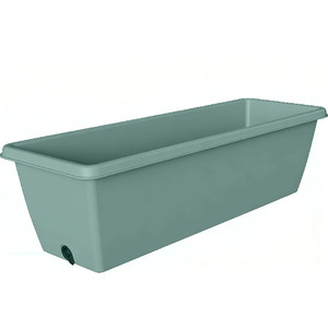 
Special pot for growing vegetables on the balcony, rectangular plastic flower pot, household vegetable planting box artifact, strawberry potted long trough