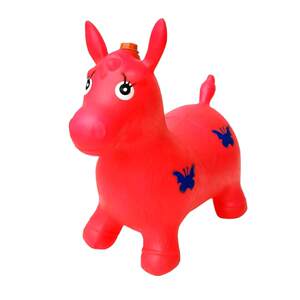 
Children's music jumping horse, enlarged and thickened jumping deer, baby inflatable animal, children's toy, leather horse, baby pony