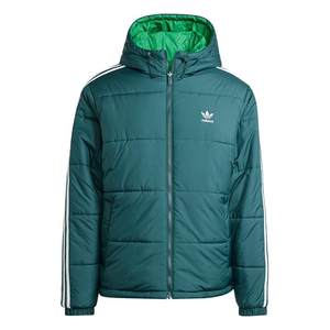 
Double-sided sports warm hooded cotton jacket for men's autumn and winter new adidas adidas trileaf
