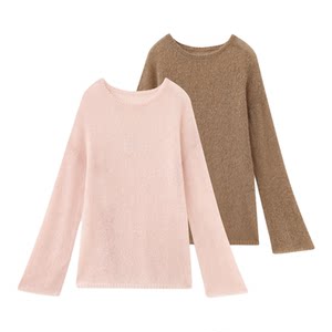 [Clearout 3] Lazy Daily Mohair Wool Comfortable, Soft and Lazy Women’s Round Neck Sweater 7311